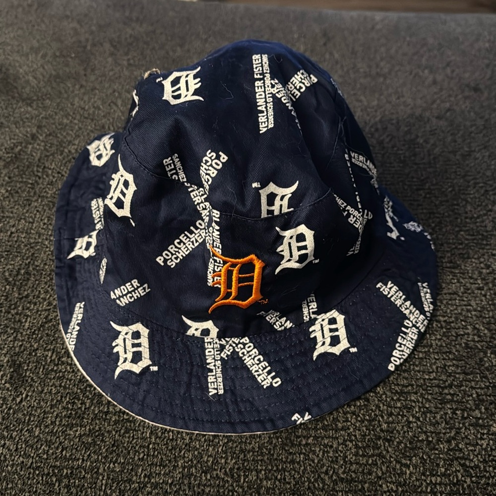 Detroit Tigers Bucket Hat National Coney Island Reversible MLB